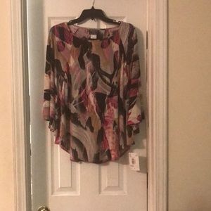 Colorful Fuchsia Blouse